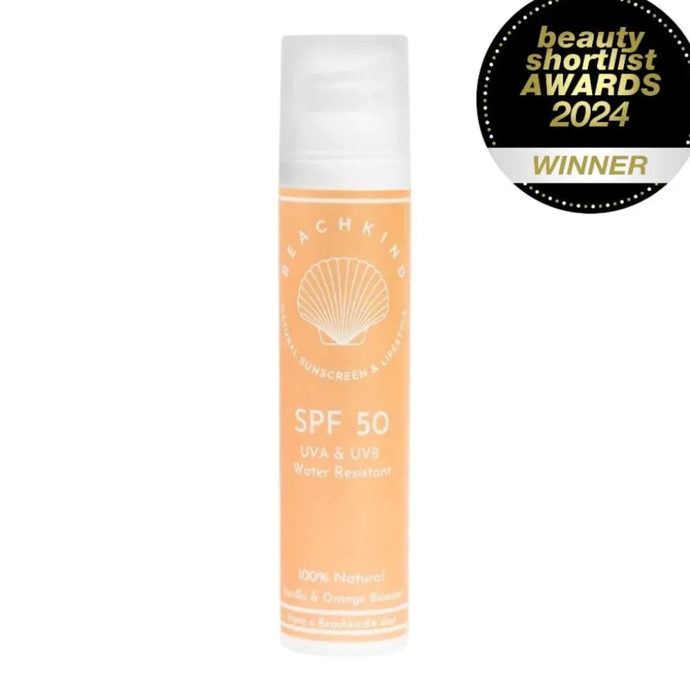 Beachkind Natural Sunscreen SPF50 aurinkorasva 100ml