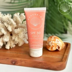 Hajusteeton aurinkovoide Beachkind SPF 50 Sensitive 100ml