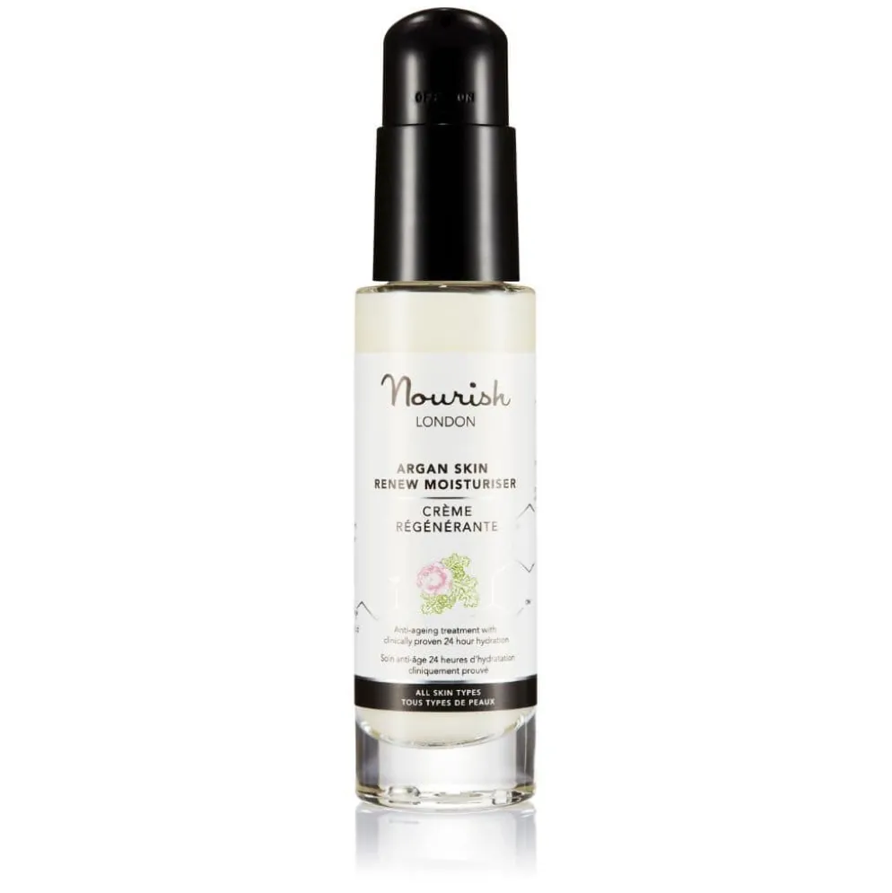 Kasvovoide Nourish London Argan Skin Renew 50ml