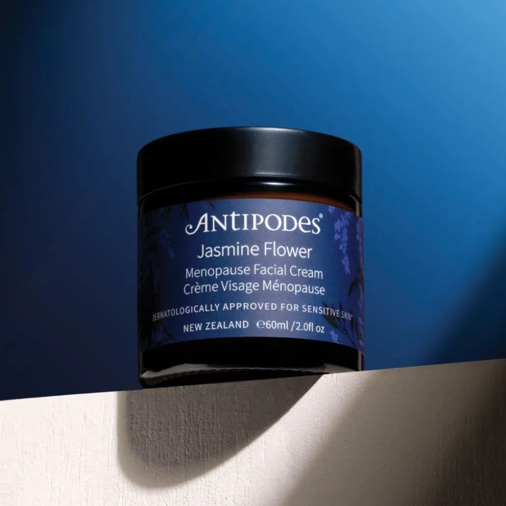 Kosteusvoide Antipodes Jasmine Flower Menopause Facial Cream, 2 kokoa