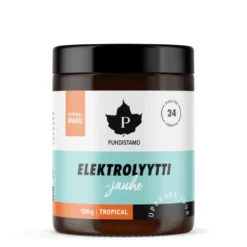 Puhdistamo Elektrolyyttijauhe, 4 eri makua