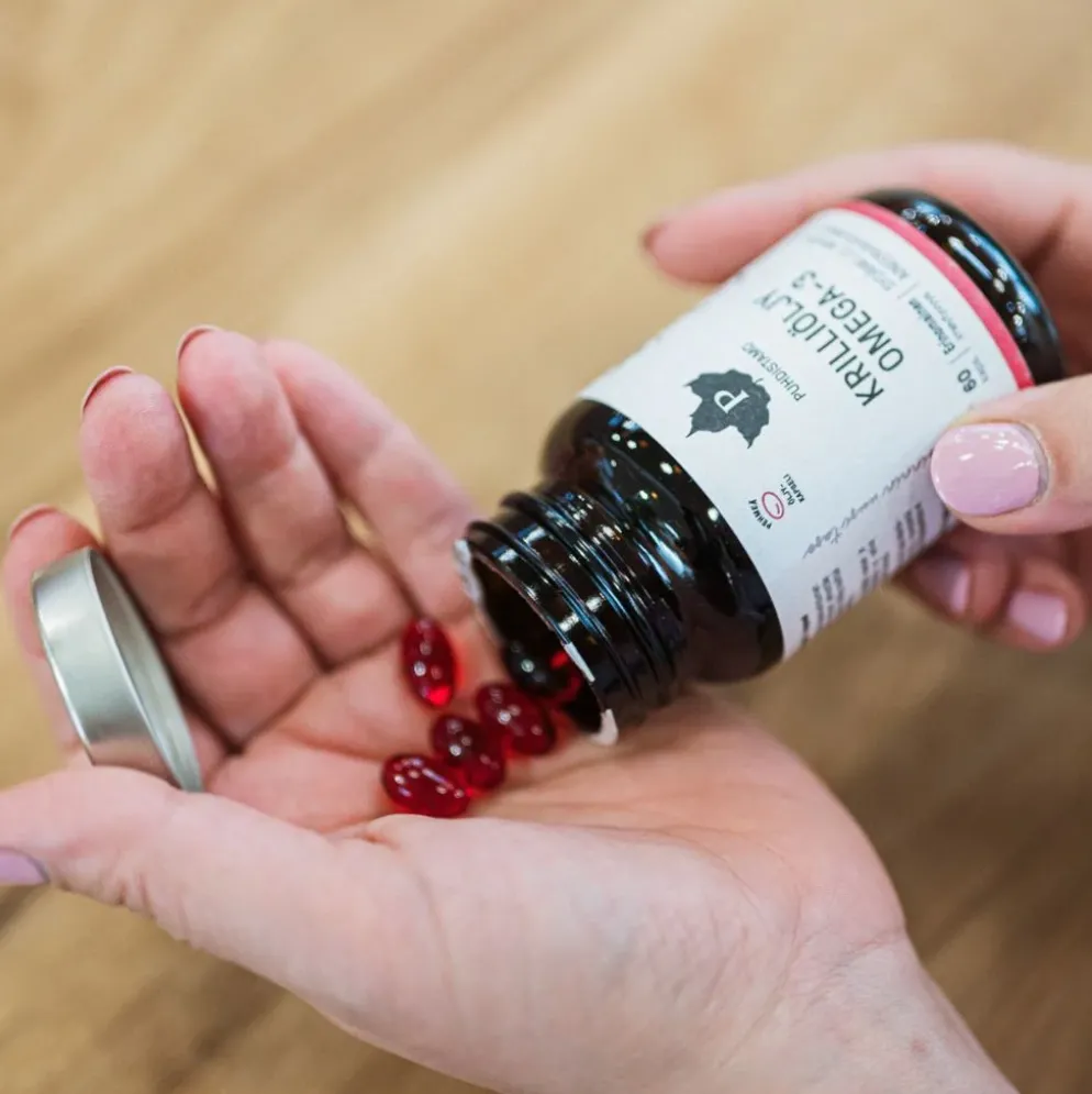 Puhdistamo Krilliöljy Omega-3, 2 kokoa