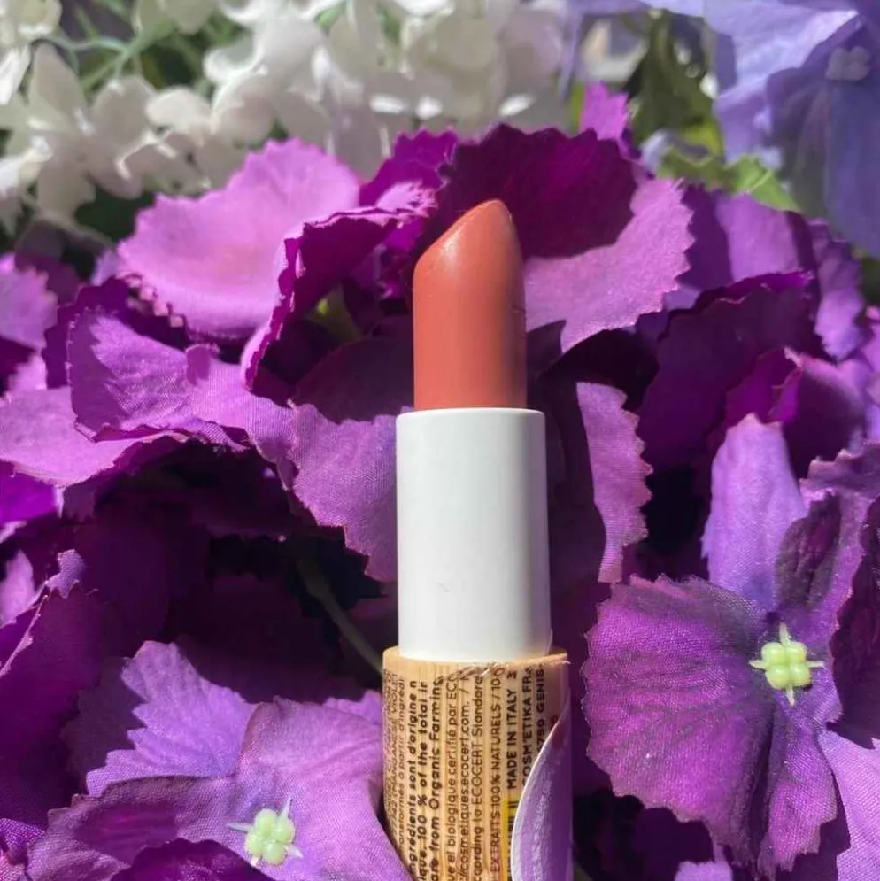 Punainen huulipuna Zao Classic Lipstick 475 Nasturtium Rose