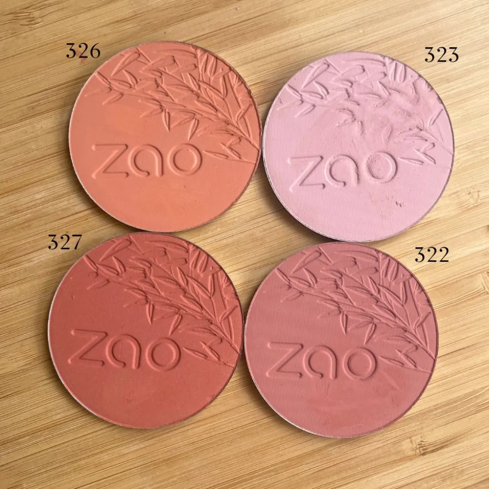 Punainen poskipuna Zao 327