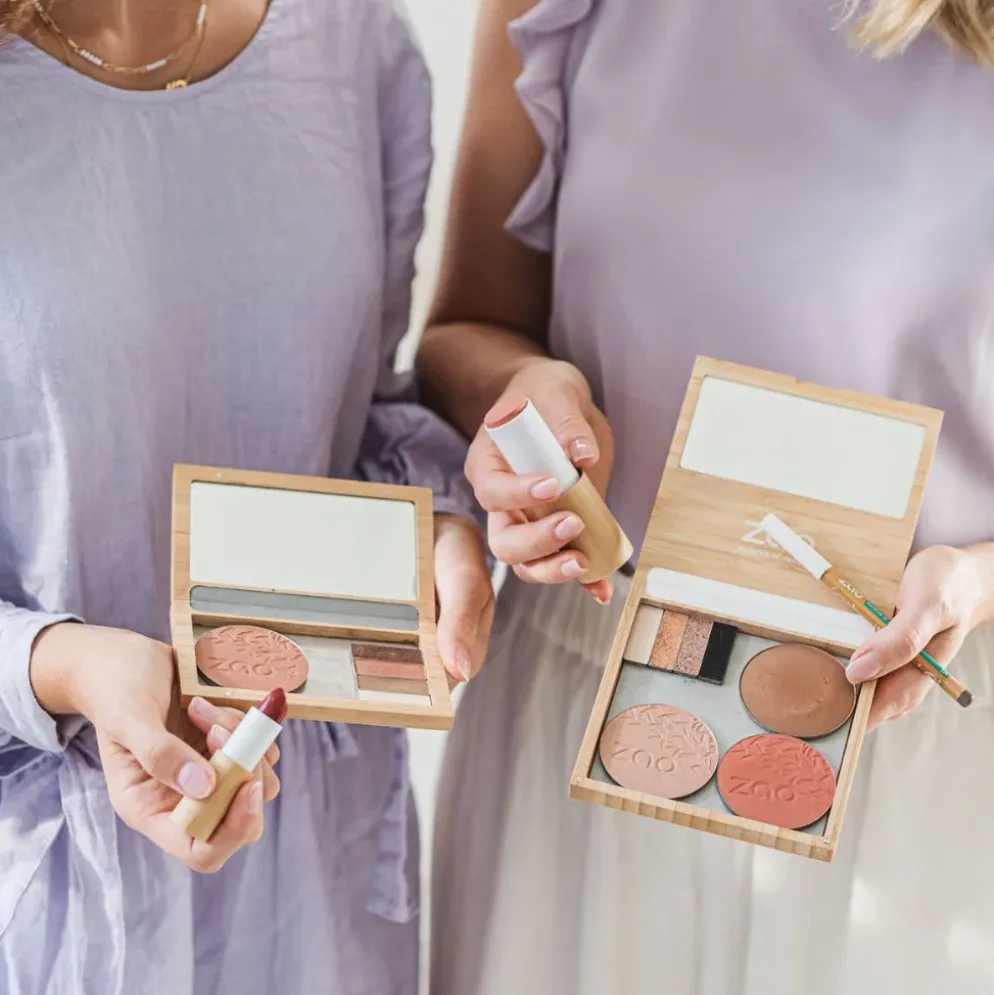 Zao Bamboo Box täytettävä meikkipaletti